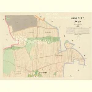 Bojenitz - c0334-1-001 - Kaiserpflichtexemplar der Landkarten des stabilen Katasters