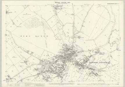 Buckinghamshire X.2 (includes: Lathbury; Newport Pagnell) - 25 Inch Map