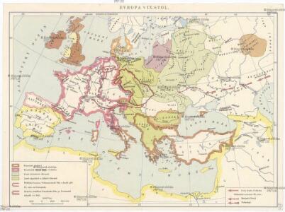 Evropa v IX. stol