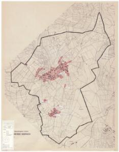 Neerach: Definition der Siedlungen für die eidgenössische Volkszählung am 01.12.1970; Siedlungskarte
