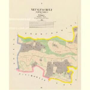Neusluschitz (Neuslussice) - c5090-1-001 - Kaiserpflichtexemplar der Landkarten des stabilen Katasters