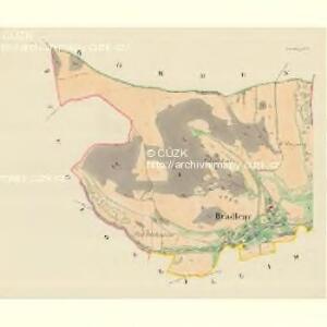Bradleny - m0195-1-001 - Kaiserpflichtexemplar der Landkarten des stabilen Katasters