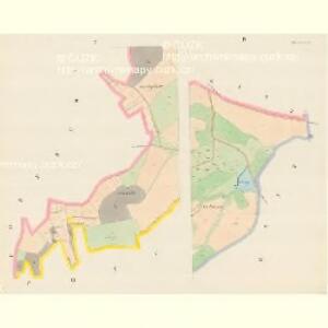 Chlumetz (Chlumec) - c8965-1-003 - Kaiserpflichtexemplar der Landkarten des stabilen Katasters