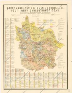 Půdní mapa okresu Roudnice nad Labem