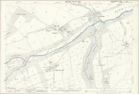 Northumberland (Old Series) CVIII.11 (includes: Hunstanworth; Shotley High Quarter) - 25 Inch Map