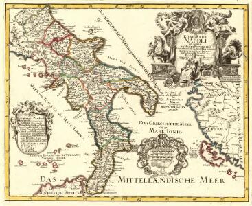 Das Königreich Napoli in dessen XII Haupt Provincien