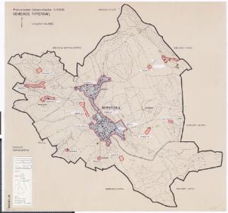 Rifferswil: Definition der Siedlungen für die eidgenössische Volkszählung am 01.12.1970; Siedlungskarte