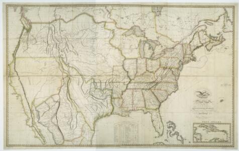 Map of the United States with the contiguous British & Spanish possessions / compiled from the latest & best authorities by John Melish; engraved by J. Vallance & H.S. Tanner.