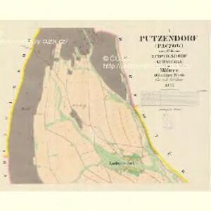 Putzendorf (Paczow) - m2211-1-001 - Kaiserpflichtexemplar der Landkarten des stabilen Katasters