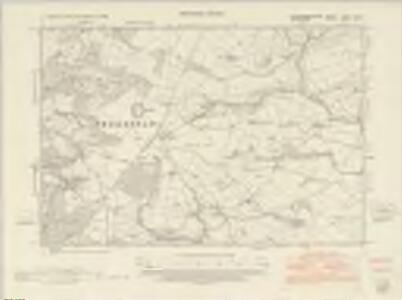 Montgomeryshire XXIV.SW - OS Six-Inch Map