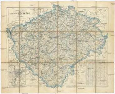Cestovní mapa Království českého