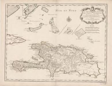 Carte de l'isle de Saint Domingue : dressée en 1722 pour l'usage du Roy sur les mémoires de Mr. Frezier, Ingenieur de S.M. et autres