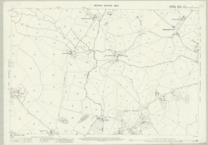 Somerset XLIII.4 (includes: Chapmanslade; Corsley; Selwood) - 25 Inch Map