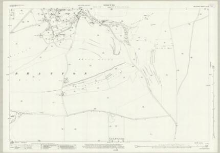 Wiltshire XLV.6 (includes: Bratton; Edington) - 25 Inch Map
