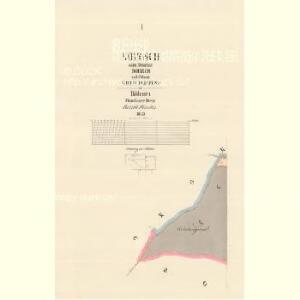 Sirtsch - c9348-1-001 - Kaiserpflichtexemplar der Landkarten des stabilen Katasters