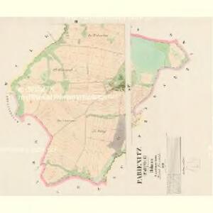 Pabienitz (Pabinice) - c5612-1-002 - Kaiserpflichtexemplar der Landkarten des stabilen Katasters