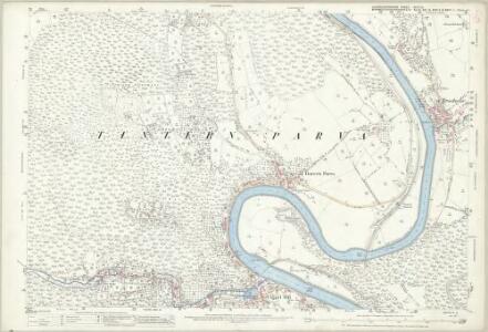 Gloucestershire XLVI.10 (includes: Hewelsfield; St Briavels; Tidenham; Tintern; Trelech United) - 25 Inch Map