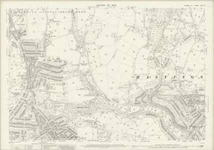 Sussex LVIII.14 (includes: Hastings) - 25 Inch Map
