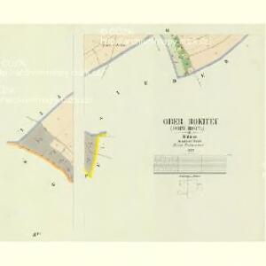 Ober Rokitey (Horni Rokita) - c2134-1-004 - Kaiserpflichtexemplar der Landkarten des stabilen Katasters