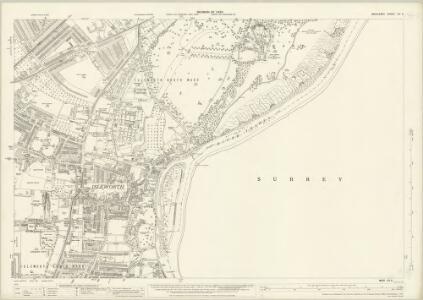 Middlesex XX.8 (includes: Heston and Isleworth; Richmond) - 25 Inch Map