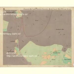 Eisenstein Dorf - c7755-2-009 - Kaiserpflichtexemplar der Landkarten des stabilen Katasters