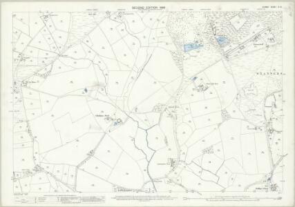 Surrey X.16 (includes: Chobham) - 25 Inch Map