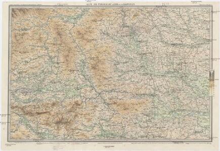 Karte der Steierischen Alpen und der Karawanken