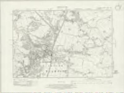 Cheshire XXVIII.NW - OS Six-Inch Map
