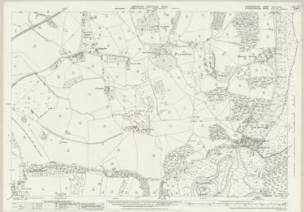 Herefordshire XXXVI.10 & 11 (includes: Colwall; Ledbury Rural; Little Malvern; Malvern Wells; Welland) - 25 Inch Map