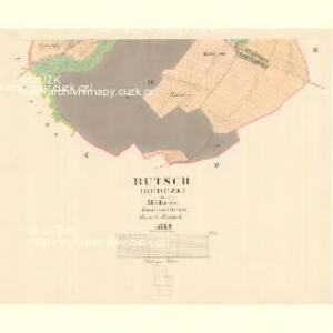 Butsch (Budcze) - m0273-1-004 - Kaiserpflichtexemplar der Landkarten des stabilen Katasters