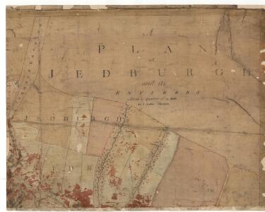 Jedburgh and its environs.