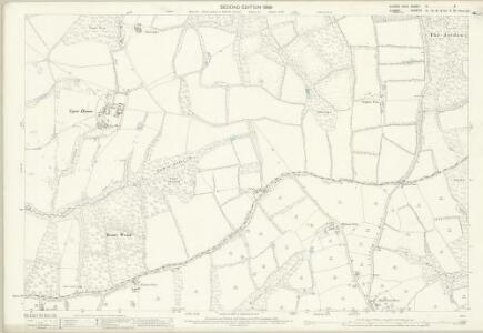 Sussex III.5 (includes: Capel; Newdigate; Rusper) - 25 Inch Map
