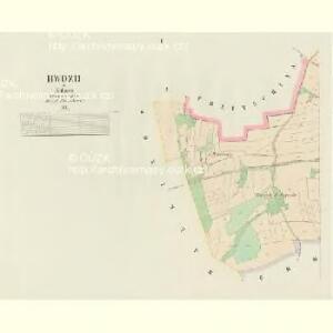 Hwozd - c2448-1-001 - Kaiserpflichtexemplar der Landkarten des stabilen Katasters