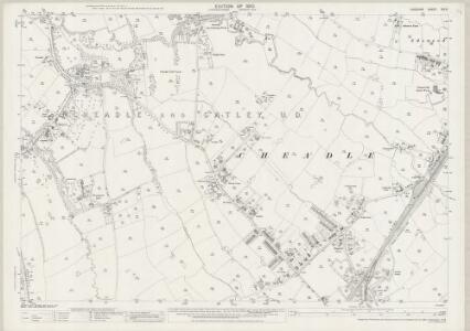 Cheshire XIX.6 (includes: Cheadle and Gatley) - 25 Inch Map