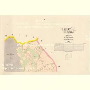 Badstübl (Podstiela) - c5930-1-002 - Kaiserpflichtexemplar der Landkarten des stabilen Katasters