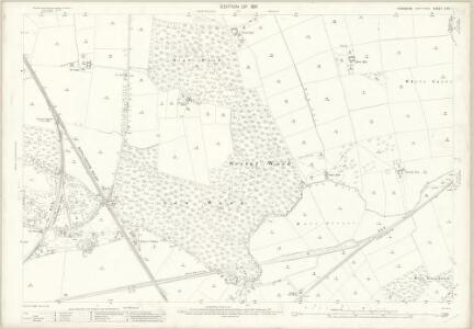 Yorkshire CXXI.1 (includes: Brafferton; Raskelf; Sessay; Thormanby) - 25 Inch Map
