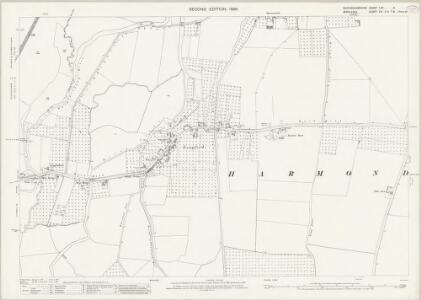 Buckinghamshire LVII.9 (includes: Yiewsley and West Drayton) - 25 Inch Map