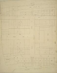 A plan of the property belonging to the Duke of Norfolk in the Strand