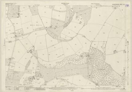 Worcestershire XLII.6 (includes: Church Lench; Cropthorne; Fladbury; Hill and Moor; Norton and Lenchwick) - 25 Inch Map