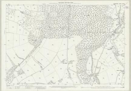Devon LXIV.16 (includes: Inwardleigh; Okehampton Hamlets; Okehampton; Sampford Courtenay) - 25 Inch Map
