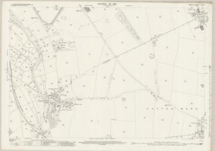 Norfolk LXIII.6 (includes: Costessey; Hellesdon; Norwich) - 25 Inch Map