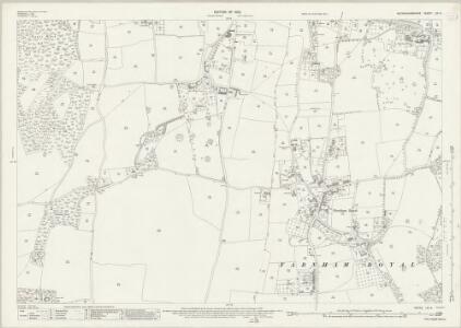 Buckinghamshire LIII.9 (includes: Burnham; Farnham Royal; Slough) - 25 Inch Map