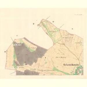 Schamikowitz - m3015-1-001 - Kaiserpflichtexemplar der Landkarten des stabilen Katasters