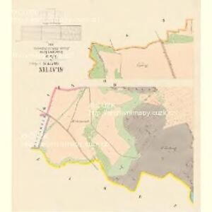Slattin - c7013-1-003 - Kaiserpflichtexemplar der Landkarten des stabilen Katasters