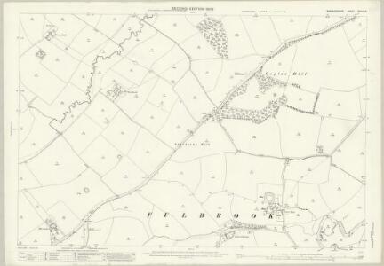 Warwickshire XXXVIII.8 (includes: Barford; Fulbrook; Sherbourne; Snitterfield) - 25 Inch Map