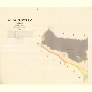 Wlachowitz - m3430-1-001 - Kaiserpflichtexemplar der Landkarten des stabilen Katasters