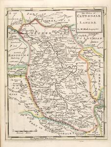 The Shire of Clydesdale or Lanerk [i.e. Lanark] / by H. Moll.