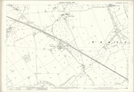 Staffordshire LVI.13 (includes: Codsall; Wolverhampton; Wrottesley) - 25 Inch Map