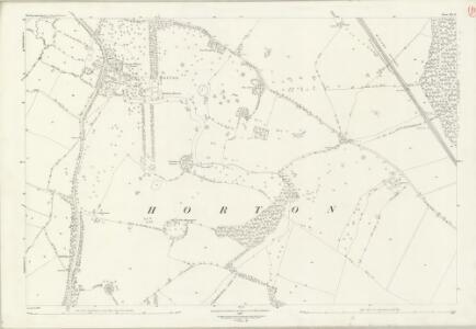 Northamptonshire LII.12 (includes: Hackleton; Yardley Hastings) - 25 Inch Map