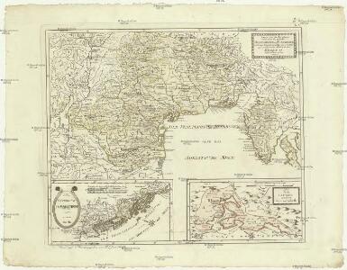 Karte von den Ländern welche durch den zwischen Oesterreich und Frankreich zu Campo Fromido bey Udine den 17 October 1797 geschlossenen Frieden an das Erzhaus abgetreten worden